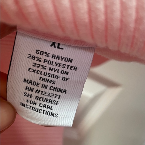 Pink Teddy Bear Sweater - Picture 10 of 10